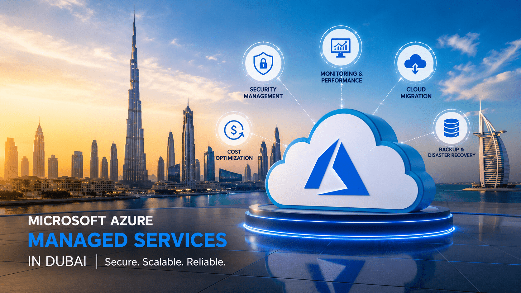 Microsoft Azure Managed Services in Dubai Businesses across Dubai are rapidly embracing cloud technology to improve efficiency, strengthen security, and support long-term growth. As organizations continue to modernize their IT infrastructure, Microsoft Azure has become one of the preferred cloud platforms due to its flexibility, reliability, and enterprise-grade security. However, managing cloud environments requires technical expertise, continuous monitoring, and regular optimization. This is why many organizations choose Microsoft Azure managed services in Dubai to ensure their cloud infrastructure remains secure, cost-effective, and high performing. Azure managed services allow businesses to focus on their operations while experienced cloud professionals handle infrastructure management, security, monitoring, and performance optimization. Whether a company is migrating to Azure for the first time or improving an existing cloud environment, managed services simplify the entire process. Understanding Microsoft Azure Managed Services Microsoft Azure managed services are professional cloud management solutions designed to maintain and optimize Azure environments. Instead of assigning cloud management responsibilities to internal IT teams, businesses partner with Azure specialists who oversee daily cloud operations. These services typically include cloud deployment, infrastructure monitoring, security management, backup solutions, disaster recovery planning, cost optimization, and technical support. By outsourcing these responsibilities, organizations reduce operational complexity while benefiting from expert guidance. Why Businesses in Dubai Choose Azure Dubai has become a regional hub for innovation and digital transformation. Organizations across industries require cloud platforms that can support growing workloads while maintaining security and compliance. Microsoft Azure offers businesses several advantages, including: Scalable cloud infrastructure Enterprise-level security features Reliable backup and disaster recovery Hybrid cloud capabilities High availability and business continuity Integration with Microsoft business applications Advanced analytics and AI services These capabilities make Azure suitable for startups, growing businesses, and large enterprises operating in Dubai. Key Benefits of Microsoft Azure Managed Services in Dubai Enhanced Cloud Security Cybersecurity remains one of the highest priorities for organizations moving to the cloud. Azure managed service providers continuously monitor cloud environments to detect unusual activity and minimize security risks. Security services often include identity management, firewall configuration, security assessments, multi-factor authentication, and regular security updates. Continuous monitoring helps businesses protect sensitive information and maintain customer trust. Optimized Cloud Performance Cloud resources must be regularly monitored to maintain consistent performance. Managed Azure professionals analyze workloads, optimize resource allocation, and identify performance bottlenecks before they affect business operations. Regular optimization helps applications run efficiently while improving user experience and overall productivity. Reduced IT Workload Managing cloud infrastructure internally can consume valuable time and resources. Azure managed services reduce the burden on internal IT teams by handling routine maintenance, monitoring, updates, and troubleshooting. This allows employees to focus on strategic business initiatives instead of day-to-day infrastructure management. Better Cost Management Without proper monitoring, cloud expenses can increase quickly. Azure managed service providers help organizations control costs by reviewing resource usage, identifying unused services, and recommending infrastructure improvements. Cost optimization strategies may include resizing virtual machines, selecting appropriate storage options, and implementing efficient resource allocation practices. Azure Migration Made Easier Moving business applications to the cloud requires careful planning and execution. Azure managed service providers simplify cloud migration through a structured process that minimizes downtime and protects business data. Migration services generally include: Infrastructure assessment Migration planning Application migration Database migration Testing and validation Post-migration support This organized approach ensures business operations continue with minimal disruption during the transition. Backup and Disaster Recovery Unexpected system failures, cyberattacks, or natural disasters can disrupt business operations. Microsoft Azure managed services help organizations prepare for these situations through reliable backup and disaster recovery solutions. Managed providers configure automated backups, replication strategies, and recovery plans to ensure critical business data remains protected. In the event of an outage, organizations can restore operations more quickly and reduce downtime. Compliance and Data Protection Many businesses in Dubai operate under industry regulations related to data privacy and information security. Azure managed services help organizations maintain compliance by implementing security controls, access policies, and monitoring systems. Regular audits, reporting, and governance practices help businesses meet regulatory requirements while reducing compliance risks. Industries That Benefit from Azure Managed Services Microsoft Azure supports businesses across various industries in Dubai. Healthcare Healthcare organizations use Azure for secure patient record management, medical applications, and data protection. Banking and Financial Services Financial institutions rely on Azure for secure transactions, risk management, fraud detection, and regulatory compliance. Retail Retail businesses benefit from scalable e-commerce platforms, customer analytics, inventory management, and secure payment systems. Manufacturing Manufacturers use Azure to support production monitoring, automation, predictive maintenance, and connected devices. Education Educational institutions leverage Azure for online learning platforms, collaboration tools, and secure management of academic data. Choosing the Right Azure Managed Service Provider Selecting an experienced Azure partner plays a significant role in cloud success. Businesses should evaluate providers based on technical expertise, customer support, security capabilities, and industry experience. When comparing providers, consider the following: Microsoft-certified Azure professionals Proven cloud migration experience 24/7 monitoring and technical support Strong cybersecurity practices Transparent pricing models Scalable service offerings Experience serving businesses in Dubai A reliable managed service provider becomes a long-term technology partner rather than simply offering technical support. Best Practices for Azure Cloud Management Organizations can maximize the value of Azure by following proven cloud management practices. Some important recommendations include: Continuously monitor cloud resources. Implement strong identity and access controls. Perform regular security assessments. Automate backup procedures. Review cloud costs monthly. Keep applications and operating systems updated. Test disaster recovery plans regularly. Optimize infrastructure as business requirements evolve. Following these practices improves security, performance, and operational efficiency. The Future of Azure in Dubai Dubai continues investing in artificial intelligence, smart infrastructure, and digital transformation initiatives. As more organizations move their workloads to the cloud, demand for Microsoft Azure expertise is expected to grow. Managed Azure services will continue helping businesses adopt new technologies, improve operational efficiency, and support innovation while maintaining secure and reliable cloud environments. Conclusion Microsoft Azure has become an essential cloud platform for businesses seeking secure, flexible, and scalable IT infrastructure. However, managing cloud resources effectively requires continuous monitoring, technical expertise, and proactive optimization. By choosing Microsoft Azure managed services in Dubai, organizations gain access to experienced professionals who manage cloud infrastructure, strengthen cybersecurity, optimize performance, and control operational costs. Whether supporting cloud migration, improving security, or maintaining business continuity, managed Azure services provide businesses with the expertise needed to achieve long-term success in an increasingly digital marketplace. Frequently Asked Questions What are Microsoft Azure managed services? Microsoft Azure managed services are professional solutions that manage, monitor, secure, and optimize Azure cloud environments for businesses. Why should businesses in Dubai use Azure managed services? Azure managed services help businesses improve security, reduce IT workload, optimize cloud costs, and maintain reliable cloud infrastructure. Can managed Azure services reduce cloud expenses? Yes. Providers regularly monitor cloud resources, eliminate unnecessary usage, and recommend cost-saving improvements to optimize monthly Azure spending. Is Microsoft Azure suitable for small businesses? Yes. Azure offers scalable cloud services that allow small businesses to expand their infrastructure as their operational requirements grow. What services are included in Azure managed services? Typical services include cloud migration, infrastructure management, security monitoring, backup, disaster recovery, performance optimization, compliance support, and ongoing technical assistance.