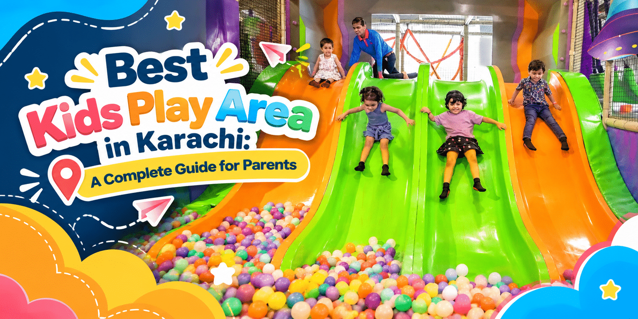Best Kids Play Area in Karachi: A Complete Guide for Parents Finding the perfect kids play area in Karachi can turn an ordinary day into a memorable family adventure. Whether your children love climbing, jumping, exploring amusement rides, or spending time outdoors, Karachi offers a variety of recreational options for different ages and interests. From indoor entertainment centres in shopping malls to open-air parks and neighborhood playgrounds, parents have several ways to plan an enjoyable outing. The best choice depends on your child's age, preferred activities, budget, location, and the amount of time you have available. If you are searching for the best kids play area in Karachi, this guide explores indoor playgrounds, outdoor parks, family entertainment venues, and practical tips to help you choose the right destination. It also explains what to consider before visiting, including safety, admission costs, facilities, and age restrictions. What Are the Best Kids Play Areas in Karachi? The best kids play area Karachi depends on the experience your family wants. Indoor entertainment centres are convenient for active play in a controlled environment, while outdoor parks offer space to explore, walk, and enjoy fresh air. Here are some venues worth considering when planning your next family outing. 1. Onederland at LuckyOne Mall Onederland is an indoor amusement destination located on the second floor of LuckyOne Mall on Rashid Minhas Road. It offers a combination of attraction rides, arcade games, carnival-style games, and a soft-play area. Why consider Onederland? A range of entertainment options for different age groups. Indoor attractions that can be enjoyed throughout much of the year. Arcade games and rides for children who enjoy interactive activities. Convenient access to shopping, restaurants, and other mall facilities. Onederland can be a useful option for families with children who have different interests. However, not every ride is suitable for every age group, so check individual attraction restrictions before purchasing a play card or adding credit. Best for: Families looking for indoor rides, games, and a combination of entertainment options. 2. Bounce at Ocean Mall, Clifton Bounce is an indoor trampoline and active-entertainment venue associated with Ocean Mall in Clifton. It is worth considering for children and older family members who enjoy energetic activities. Depending on the currently available facilities, trampoline-based entertainment can give children an opportunity to jump, move, and participate in active play. What to consider before visiting: Check the current operating status and exact venue location. Ask about age, height, and weight restrictions. Confirm whether special socks or other safety equipment are required. Review session duration, admission charges, and supervision rules. Because active-play attractions can involve physical risks, parents should follow the venue's instructions and choose activities appropriate for their children. Best for: Families looking for energetic indoor entertainment and active play. 3. Atlantis at Ocean Mall, Clifton Atlantis is another indoor entertainment option listed at Ocean Mall in Clifton. Its listed attractions have included soft play, arcade games, and other amusement activities. Before planning a visit, confirm that the attraction is currently operating and that the activities you want are available. Why consider it? A possible option for families seeking indoor entertainment. Potential activities for children who enjoy games and amusement rides. A small setting that can make it easier to combine playtime with a meal or other errands. Best for: Families interested in indoor games and amusement-style activities, subject to current availability. 4. Kidz Kingdom, North Nazimabad Kidz Kingdom is a children's activity venue associated with Saima Pari Mall in North Nazimabad. Its advertised experiences have included creative activities, LEGO play, robotics, interactive learning, and a bounce area. This combination of play and learning can appeal to parents who want their children to explore different interests during an outing. Potential highlights include: Creative and imaginative activities. Building and construction play. Interactive learning experiences. Opportunities to combine play with age-appropriate enrichment. Admission prices and session packages may change, so contact the venue before visiting. Confirm which activities are included in the selected ticket and whether any attractions require an additional charge. Best for: Families interested in creative play and interactive learning experiences. 5. Safari Park, Gulshan-e-Iqbal Safari Park is an outdoor recreational destination in Gulshan-e-Iqbal that families can consider when planning a day outside. Unlike a commercial indoor playground, an outdoor park offers a different type of experience. Families can enjoy open spaces, walking, and recreation while allowing children to spend time away from screens. Why consider Safari Park? An outdoor setting for a family outing. Opportunities to combine walking and recreation. A different experience from indoor arcade games and amusement rides. Potential to plan a longer visit with breaks and refreshments. Check current access arrangements, available facilities, and any separately ticketed attractions before travelling. Best for: Families who prefer outdoor recreation and a more spacious environment. 6. Hill Park, Karachi Hill Park is another public recreational option for families looking for outdoor activities in Karachi. A park visit can be a relatively simple way to spend time together without planning an entire day around a commercial entertainment centre. Depending on the available facilities, children may enjoy open spaces, walking, and recreational activities. What parents should consider: Visit during comfortable weather conditions. Check which play facilities are currently available. Bring water and suitable clothing. Keep younger children within close supervision. Best for: Families seeking a traditional outdoor park experience. 7. Bagh Ibn-e-Qasim, Clifton Located in the Clifton area, Bagh Ibn-e-Qasim is a large public park that can form part of a family outing. It offers an alternative to indoor playgrounds for families who prefer open-air recreation, walking, and spending time together outdoors. Parents can consider combining a park visit with other family-friendly activities in Clifton, provided travel time and the children's energy levels allow. Before leaving home, check current park access, facilities, weather, and any local restrictions. Best for: Families looking for outdoor recreation in the Clifton area. Best Indoor Play Areas in Karachi for Children Indoor play areas are particularly useful when the weather is too hot for extended outdoor activities or when families want several forms of entertainment in one location. Why Choose an Indoor Play Area? Indoor playgrounds and entertainment centres can offer several advantages: Weather convenience: Air-conditioned venues can be more comfortable during hot weather. Variety: Some centres combine slides, soft play, games, rides, and creative activities. Convenience for parents: Mall-based venues may offer nearby restaurants, restrooms, and parking. Flexible outings: Families can choose shorter play sessions instead of committing to a full-day outdoor trip. However, indoor does not automatically mean safer or more suitable. Parents should still check supervision arrangements, equipment condition, hygiene, and age restrictions. Popular Types of Indoor Activities for Kids Soft-play areas: These typically feature child-oriented structures, climbing sections, slides, and other equipment designed for active play. Trampoline parks: These provide energetic activities but may have strict age, height, and safety requirements. Arcade games: Arcade zones can suit children who enjoy interactive games, challenges, and friendly competition. Creative activity centres: Some venues offer building activities, arts and crafts, robotics, or other learning-oriented experiences. Indoor amusement rides: These can be suitable for children who enjoy rides, provided the attraction matches their age and physical requirements. How to Choose the Right Indoor Playground Before choosing a venue, consider the following questions: Is the play area suitable for your child's age? Are toddlers separated from older, more active children? Is adult supervision required? Are the facilities clean and well maintained? What is included in the admission price? Are there additional charges for individual rides or activities? Are restrooms, seating, and refreshments conveniently available? Answering these questions can help you select a venue that offers a better experience for both children and parents. Best Outdoor Play Areas and Parks in Karachi Outdoor play gives children opportunities to move, explore their surroundings, and enjoy recreational time with family. Safari Park for a Family Day Out Safari Park can be considered when you want to combine outdoor recreation with a longer family outing. Plan your visit around the weather, the facilities you intend to use, and the amount of walking suitable for your children. Carry water and schedule breaks, particularly when visiting with toddlers. Hill Park for Outdoor Recreation Hill Park is an option for families looking for open-air recreation. Before visiting, verify which areas and facilities are accessible and whether any specific attractions are available. A simple park outing can be especially appealing when children want space to move around rather than a structured programme of rides and games. Bagh Ibn-e-Qasim for a Clifton Family Outing Bagh Ibn-e-Qasim can be considered by families who want to spend time outdoors in Clifton. Parents should plan around local traffic, weather conditions, access arrangements, and their children's needs. For younger children, a shorter visit with plenty of breaks may be more comfortable than a packed itinerary. Explore Neighborhood Parks Near Your Home Karachi's large urban area means that the most practical playground may be close to home rather than across the city. Families in Gulshan-e-Iqbal, North Nazimabad, Clifton, DHA, and other neighborhoods can investigate nearby public parks and community playgrounds. When evaluating a local park, check: Whether suitable play equipment is available. The condition of the play surfaces. Shade and seating. Restroom access. Cleanliness and maintenance. Ease of reaching the venue. Choosing a nearby park can reduce travel time and make regular outdoor play easier to maintain. Best Kids Play Areas in Karachi by Age Group A venue that works well for a school-age child may not be appropriate for a toddler. Matching the activity to the child's developmental stage is one of the most important parts of planning an enjoyable visit. Play Areas for Babies and Toddlers For babies and toddlers, prioritize age-appropriate soft play, clean surfaces, secure equipment, and easy access for caregivers. Look for facilities that clearly separate toddler areas from activities intended for older children. Short visits may be preferable because younger children can become tired or overstimulated quickly. Parents should remain close and follow the venue's supervision rules. Play Areas for Preschoolers Preschool-age children may enjoy simple climbing structures, slides, pretend play, creative activities, and interactive games. A suitable venue should offer activities that encourage exploration without requiring skills or physical abilities beyond the child's level. Choose manageable sessions and allow time for breaks. Play Areas for School-Age Children Older children may enjoy amusement rides, arcade games, climbing activities, trampolines, and more challenging play experiences. Before booking, review age and height requirements for individual attractions. Explain safety rules before the activity begins, and ensure children understand any restrictions imposed by staff. Activities for Older Children and Siblings of Different Ages When siblings have different interests, look for a venue with a variety of attractions. An indoor entertainment centre with separate activities may help younger children enjoy gentler play while older siblings explore more challenging games or rides. If one venue cannot accommodate everyone's needs, consider combining a short outdoor activity with another family-friendly stop. Affordable Kids Play Areas in Karachi A memorable outing does not always require expensive tickets. Families can choose between public parks, paid playgrounds, amusement venues, and other recreational activities based on their budget. Free and Low-Cost Outdoor Options Public parks and neighborhood playgrounds can be practical choices for families who want outdoor recreation without paying for a commercial play session. Remember that even a free venue may involve transport, parking, refreshments, or other expenses. Check the condition of the facilities and the suitability of the location before making it your regular play destination. Paid Indoor Play Areas: What Should You Compare? Do not compare venues by admission price alone. Check what the ticket includes. Consider: Entry price per child. Adult or guardian charges. Duration of the play session. Whether rides or games require separate credits. Socks, equipment, or other mandatory purchases. Family packages and weekday discounts. Birthday party or group booking options. For example, a venue with a higher entry price may include more activities, while a lower-priced option may charge separately for each attraction. How to Plan a Family Outing on a Budget Set a spending limit before leaving home and estimate the complete cost of the trip. Choose a venue that matches your children's interests rather than paying for attractions they may not use. If the venue advertises special offers, confirm their dates, restrictions, and eligibility before visiting. For public parks, bringing water and planned snacks where permitted can help keep expenses manageable. How to Choose a Safe and Family-Friendly Kids Play Area Safety should be part of the decision when choosing any children's playground or entertainment venue. Check Play Equipment and Safety Rules Look for equipment that appears well maintained and appropriate for your child's age and size. Ask about supervision, attraction restrictions, emergency procedures, and any protective equipment required for specific activities. Children should use equipment only as instructed and should not be encouraged to attempt activities beyond their abilities. Consider Cleanliness and Hygiene Observe whether frequently touched surfaces and shared play equipment appear clean. Check the availability of handwashing facilities and suitable restrooms. For younger children, ask how the venue handles cleaning between sessions and whether food is allowed inside play zones. If the environment appears poorly maintained, consider another venue. Evaluate Convenience for Parents A good family outing should be manageable for adults as well as enjoyable for children. Consider parking, transport, seating, restrooms, food options, accessibility, and the distance between the entrance and the play area. For babies and toddlers, facilities such as baby-changing spaces and quiet areas can make a significant difference. Best Areas in Karachi for Family-Friendly Play Karachi's neighborhoods offer different advantages, so location can be just as important as the attractions themselves. Clifton and DHA Clifton and DHA are worth exploring for families interested in mall-based entertainment, indoor activities, and outdoor recreation. When selecting a venue, compare its current facilities, travel time, and total outing cost rather than relying solely on neighborhood reputation. Gulshan-e-Iqbal and Rashid Minhas Road Families in this part of Karachi can investigate outdoor recreational options and indoor entertainment destinations, including Onederland at LuckyOne Mall. The best choice will depend on the child's age, the available activities, and how far the family needs to travel. North Nazimabad North Nazimabad offers neighborhood-oriented options for families looking for children's activities, including Kidz Kingdom at Saima Pari Mall. Parents should verify the venue's current programme and ticket details before planning their visit. Bahria Town Karachi and Surrounding Areas Families living in or travelling to Bahria Town Karachi can investigate locally available amusement attractions, community parks, and family recreation facilities. Because travel distances can be substantial, check the exact venue location and plan the outing around transport time, food, and rest breaks. Tips for Planning a Kids' Play Area Visit in Karachi A little preparation can make a family outing smoother and more enjoyable. Choose the Best Time to Visit Consider Karachi's weather when choosing between indoor and outdoor activities. Indoor venues can be convenient during particularly hot periods, while outdoor parks may be more comfortable during cooler parts of the day. Check current opening hours, public-holiday arrangements, and any scheduled closures. Weekend and holiday visits may also require additional time for parking or queues. What Should You Bring? Depending on your children's ages and the venue, consider packing: Drinking water. Spare clothes for younger children. Socks or other required items for indoor activities. Sun protection for outdoor visits. Any necessary child-care supplies. A small snack if permitted by the venue. Check the venue's rules before bringing outside food or personal equipment. Make the Most of Your Visit Choose a realistic number of activities instead of trying to fit everything into one trip. Allow time for breaks, meals, and travel. Explain the venue's safety rules to children before they begin playing, and agree on a meeting point in crowded public spaces. For a first visit, a shorter session can help you determine whether the venue suits your family. Frequently Asked Questions 1. What is the best kids play area in Karachi? The best option depends on your child's age and preferred activities. Onederland at LuckyOne Mall offers indoor rides, arcade games, and soft play. Kidz Kingdom in North Nazimabad has advertised creative and interactive activities. For outdoor recreation, families can investigate Safari Park, Hill Park, and Bagh Ibn-e-Qasim. 2. Which indoor play areas in Karachi are suitable for toddlers? Parents can investigate toddler-friendly soft-play sections at indoor entertainment venues, including Onederland and Kidz Kingdom. However, suitable ages, available equipment, and supervision rules can vary. Contact the venue before visiting and choose activities specifically intended for toddlers. 3. Where can I take my kids for outdoor activities in Karachi? Families can consider Safari Park in Gulshan-e-Iqbal, Hill Park, Bagh Ibn-e-Qasim in Clifton, and suitable neighborhood playgrounds. Check current access, facilities, weather, and play equipment before travelling. 4. What are the most affordable kids play areas in Karachi? Public parks and neighborhood playgrounds may be more economical than commercial entertainment centres. For paid venues, compare admission prices, session lengths, guardian charges, and extra activity costs. Check whether weekday discounts or family packages are currently available. 5. Are there free parks and playgrounds for children in Karachi? Karachi has public parks and neighborhood recreational spaces that families can investigate for low-cost or free outdoor activities. Admission rules and charges for specific facilities may differ, so confirm the details of your chosen location before visiting. 6. Which kids play areas in Karachi are suitable for different age groups? Indoor entertainment centres with multiple attractions can offer choices for siblings of different ages. Look for separate toddler-friendly activities and confirm age or height restrictions for individual rides. For younger children, prioritize close supervision and appropriately sized equipment. 7. What should parents check before visiting an indoor playground? Check operating hours, admission fees, age suitability, equipment condition, hygiene, supervision rules, and any activity restrictions. It is also helpful to confirm parking, restroom access, and whether the ticket includes all activities or requires additional payments. 8. Do kids play areas in Karachi charge adults separately? Some venues charge admission or guardian fees separately, while others offer combined child-and-guardian packages. Pricing policies vary, so check the current ticket structure and any restrictions before booking. 9. Which areas of Karachi have family-friendly play centres? Families can explore Clifton, DHA, Gulshan-e-Iqbal, Rashid Minhas Road, and North Nazimabad for a mix of indoor entertainment, outdoor parks, and children's activity venues. The most convenient area depends on your starting point and the type of activity you want. 10. What are the best activities for children in Karachi during hot weather? Indoor play areas, arcade centres, and air-conditioned amusement venues can be practical options during hot weather. If visiting an outdoor park, choose a more comfortable time of day, bring water, and allow frequent breaks. Conclusion Choosing the best kids play area in Karachi is about finding the right balance between fun, convenience, age suitability, and budget. Indoor entertainment centres such as Onederland, Bounce, Atlantis, and Kidz Kingdom offer different types of activities, subject to current operating status and available facilities. Outdoor destinations such as Safari Park, Hill Park, and Bagh Ibn-e-Qasim provide alternatives for families who prefer open-air recreation. Before making your choice, compare current admission charges, activity options, safety arrangements, and travel time. Confirm the venue's opening hours and restrictions so you can plan confidently. Whether you are arranging a weekend outing, looking for a toddler-friendly playground, or planning an active day with older children, Karachi offers a range of possibilities worth exploring. The best destination is the one that matches your children's interests and helps your family enjoy quality time together.